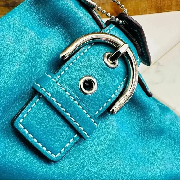 Coach Vintage Soho Slim Buckle Small Hobo Leather Bag - Picture 9 of 12